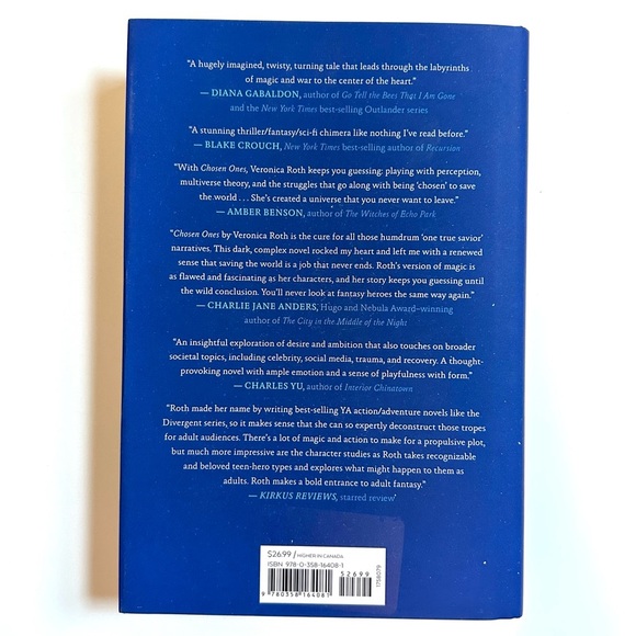 CHOSEN ONES by Veronica Roth First Edition Hardcover Book With Dust Jacket - Picture 4 of 16